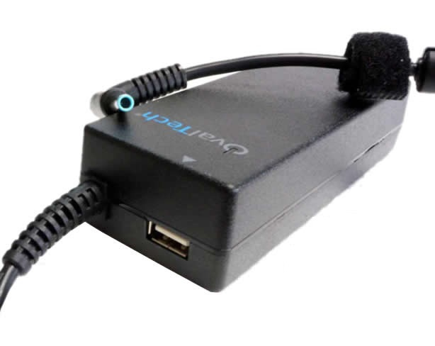 Adaptador para Computadora Portatil OVALTECH 19.5V/4.62AH C/Blister + USB