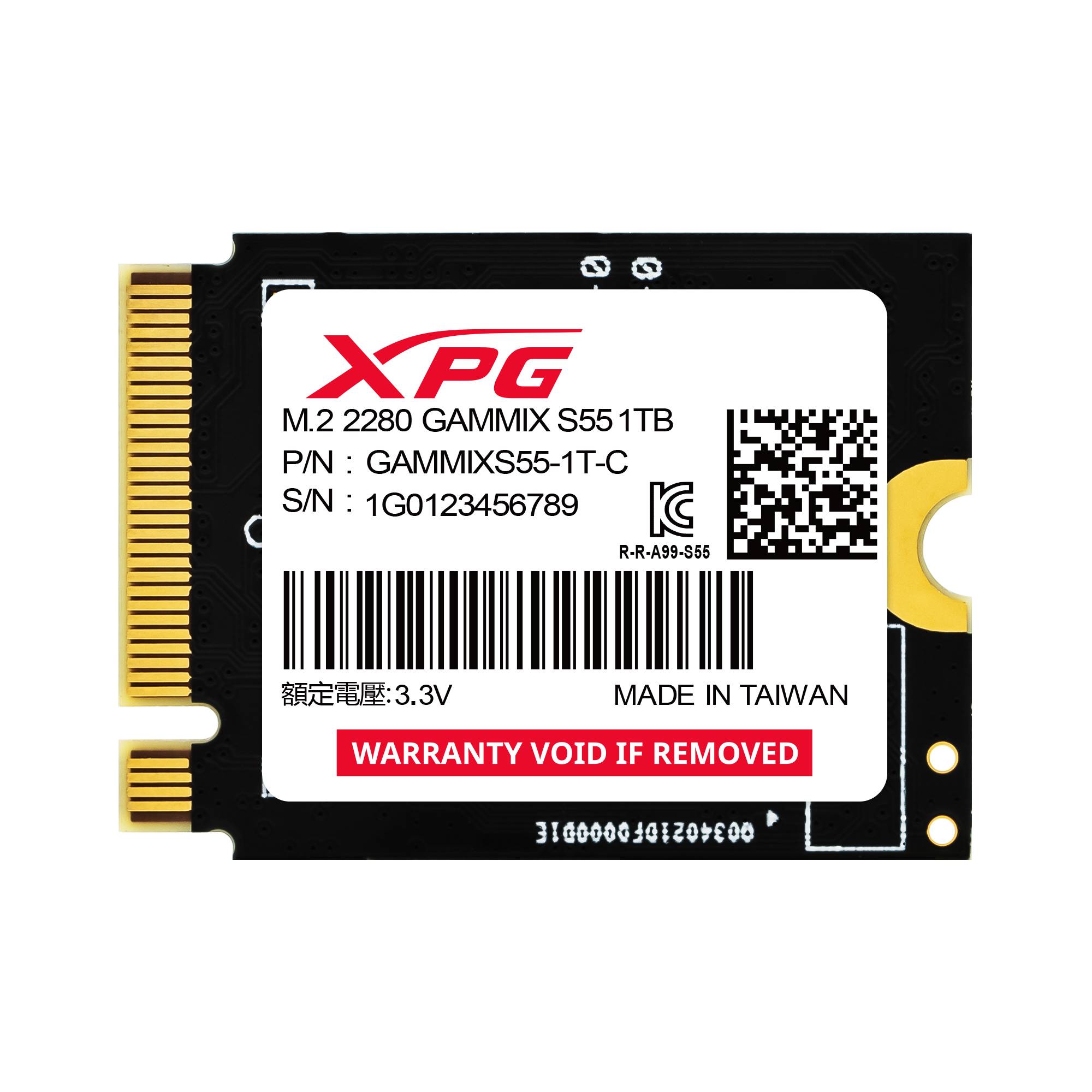 Unidad de estado sólido SSD XPG GAMMIX S55